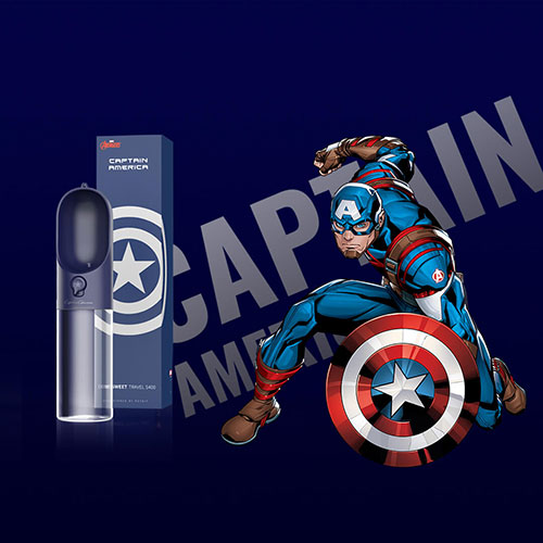 Xiaomi Petkit Portable Pet Water Bottle (300ml) Captain America